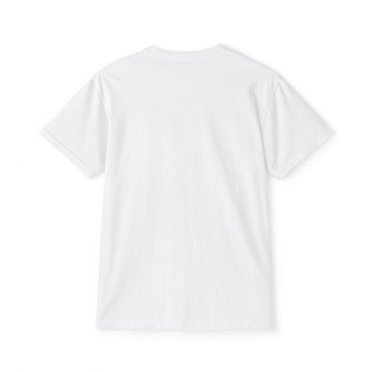 Proudly Clouded American Clouds pocket tee with a dreamy cloud back print