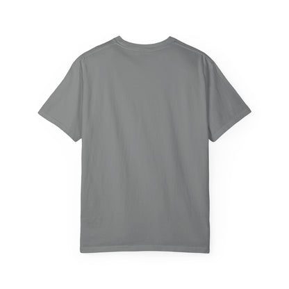 Golden Retriever front print T-Shirt — Dreamy Paraglider in Clouds Graphic Tee