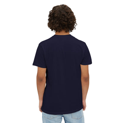 Proudly Clouded American Clouds pocket tee with a dreamy cloud back print