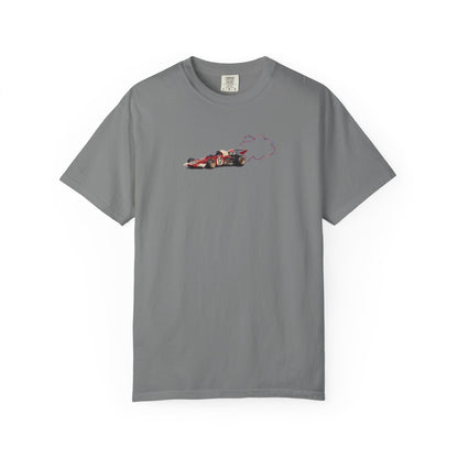 Proudly Clouded vintage racecar puff-print tee