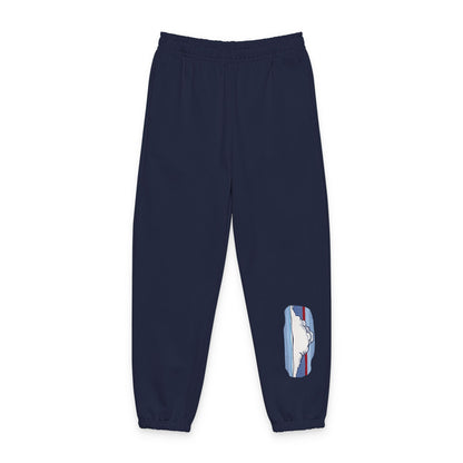 Cloud Surf Graphic Sweatpants — Cozy Retro Skate Vibe