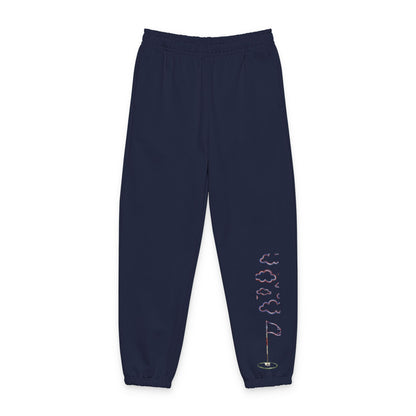 Proudly Clouded Flag & Hole sweatpants with embroidered golf detail