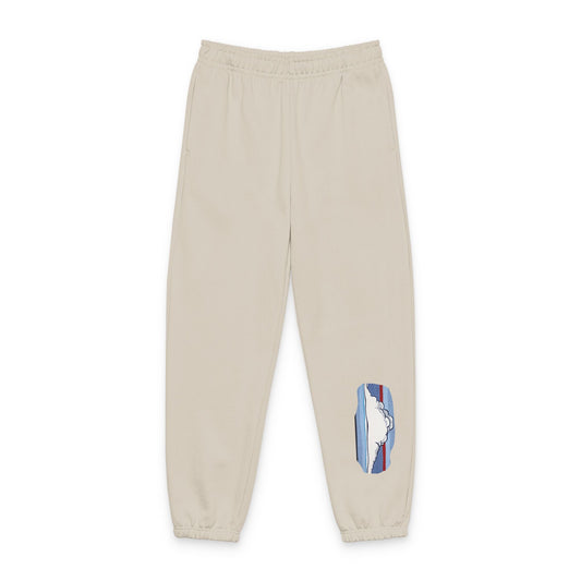 Cloud Surf Graphic Sweatpants — Cozy Retro Skate Vibe
