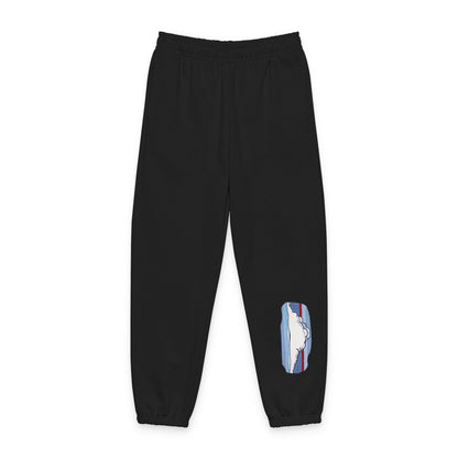 Cloud Surf Graphic Sweatpants — Cozy Retro Skate Vibe