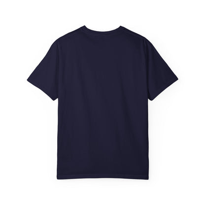 American Flag Tee — Hand-Drawn Flag Chest Print