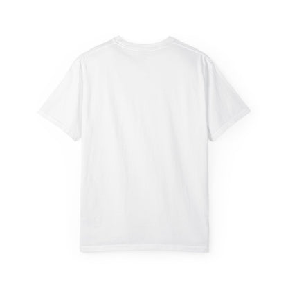 Stretched American Flag tee — plain back